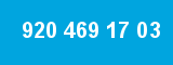 920 469 17 03